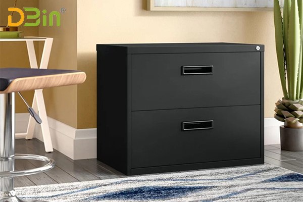 2021 black 2 drawer lateral filing cabinet wholesale